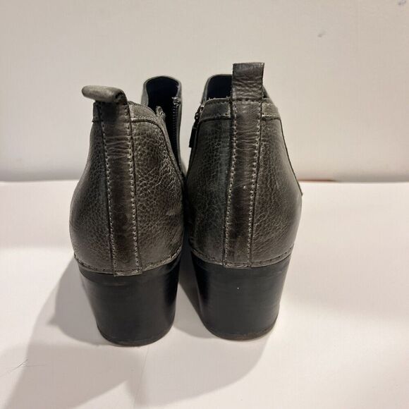 Dansko Harlene Ankle Boots Waxy Burnished Gray Booties EU 41 US 10.5-11 Classic - Picture 7 of 10